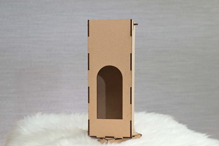Caja para vino 9x10x27cm